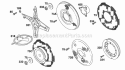 Fans Screens Diagram and Parts List for 254422-0535-01  Briggs and Stratton Engine